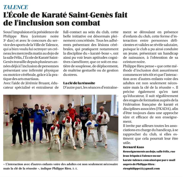 L'EKSG fait de l'inclusion son combat